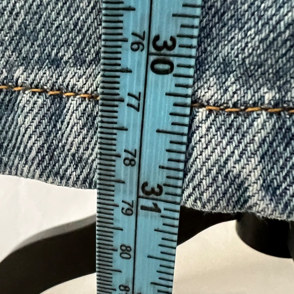 MUNTHE Mid Length Jean Skirt-Button Front Sz 38 (US 8)-Like NEW - Picture 12 of 14